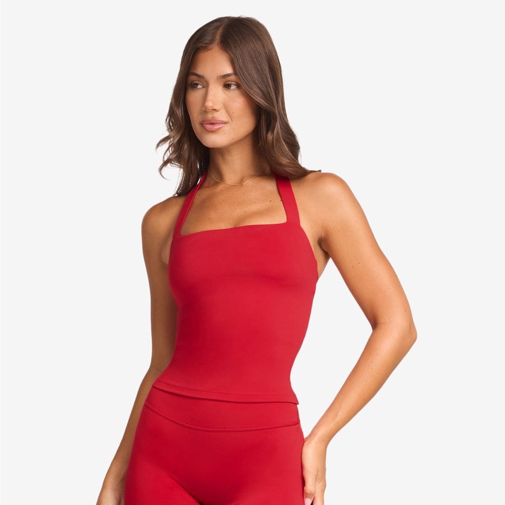 CSB Serenity Halle Halter Tank in Chilli